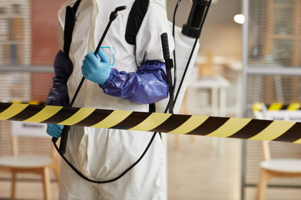Professional Biohazard technician working in Pettigrew, AR